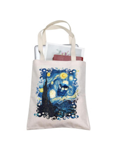 Bolsa Cosmética de Lona TOBGBE para Mujeres 37x32 cm