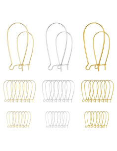 Ganchos de Alambre para Pendientes FANMAOUS 240 Pcs 25/38mm