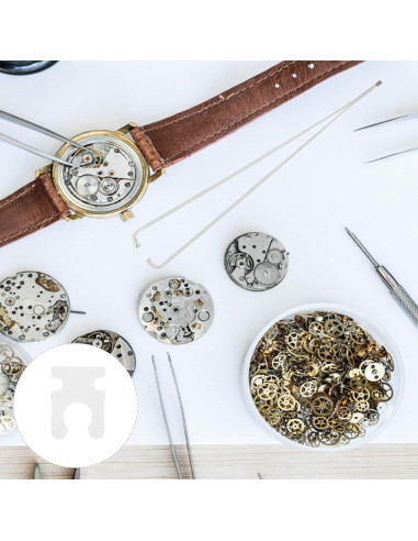 Kit de Herramientas para Relojeros Hemobllo 1000pcs Accesorios