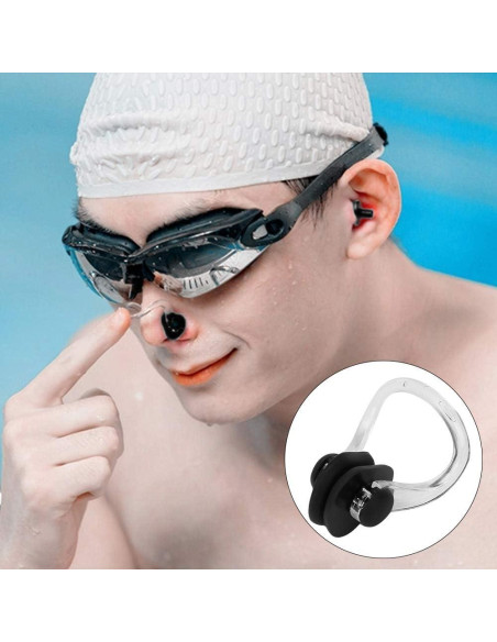 Clip de Nariz para Natación Hapivida - 2 Pcs Silicona