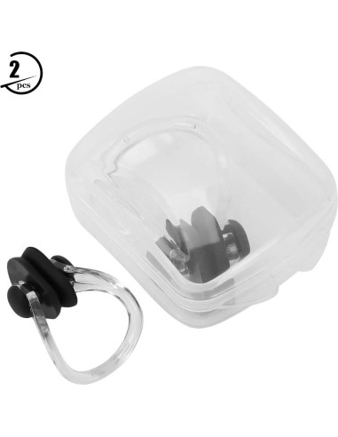 Clip de Nariz para Natación Hapivida - 2 Pcs Silicona