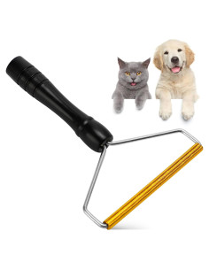 Removedor de Pelo de Mascotas Audoloku Negro 19x19cm Portátil