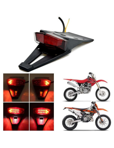 Luz de freno trasera LED HARIFOGER para motos personalizadas
