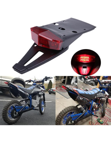 Luz de freno trasera LED HARIFOGER para motos personalizadas