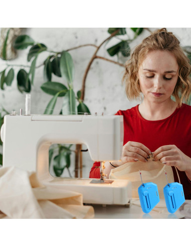 Guía de Costura Magnética Ajustable 2-en-1 BOXOB Azul