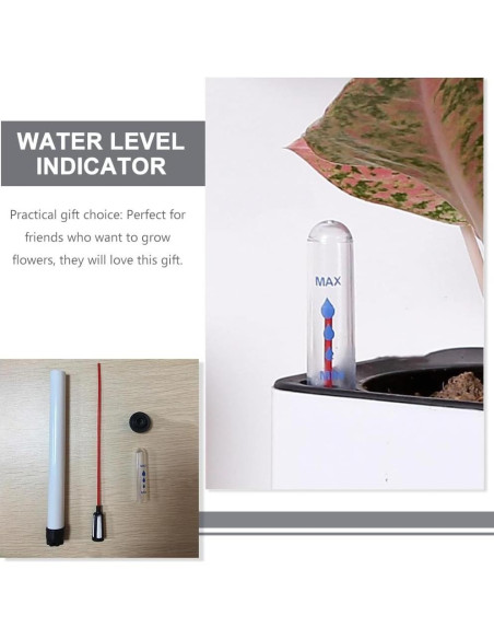 Medidor de Nivel de Agua DOITOOL 2 Piezas para Macetas