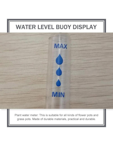 Medidor de Nivel de Agua DOITOOL 2 Piezas para Macetas