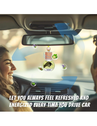 Ambientador de Auto CARORI 8ml Aceite Esencial Bergamota