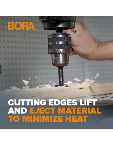 Broca Forstner BORA BFB-009744 25mm Diámetro 89mm Longitud