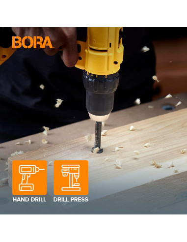 Broca Forstner BORA BFB-009744 25mm Diámetro 89mm Longitud