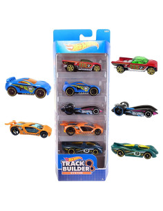 Juego de Autos Hot Wheels 5 Vehículos a Escala 1:64