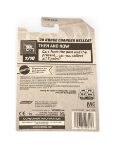 Auto de Juguete Hot Wheels Dodge Charger Hellcat 1:64 2