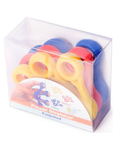 Juego de bandas de resistencia AllCare para dedos - 3 tensiones 2