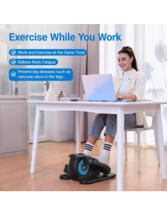 Máquina Elíptica Bajo Escritorio MERACH E34B1, 12 Modos, 6.3kg 2