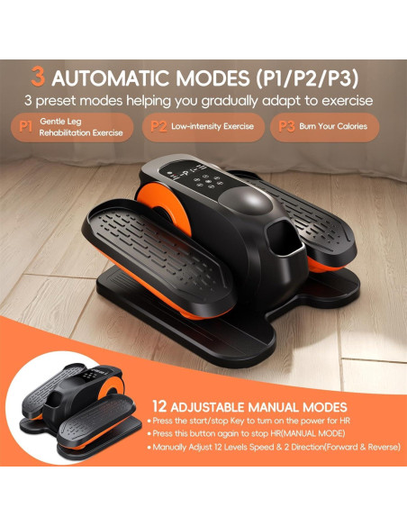 Ejercitador de Piernas Elíptico Morelax Ellipse 12 Velocidades