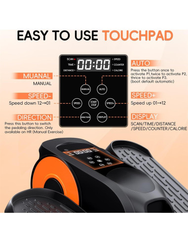 Ejercitador de Piernas Elíptico Morelax Ellipse 12 Velocidades