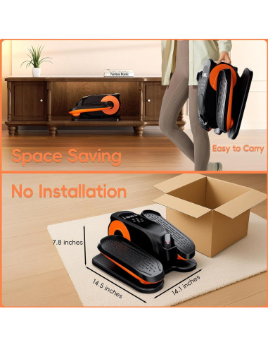 Ejercitador de Piernas Elíptico Morelax Ellipse 12 Velocidades