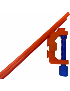 Abrazadera de Pista Hot Wheels 1/64 Naranja/Azul Duradera 2