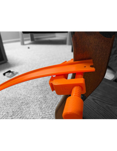 Abrazadera de Pista Hot Wheels 1/64 Naranja/Azul Duradera