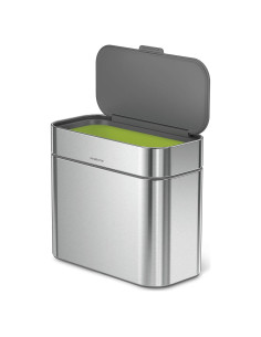 Caddy de Compostaje simplehuman 4L Acero Inoxidable Cepillado