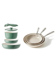 Juego de Ollas y Sartenes Cerámicas Redchef Antiadherentes 12kg