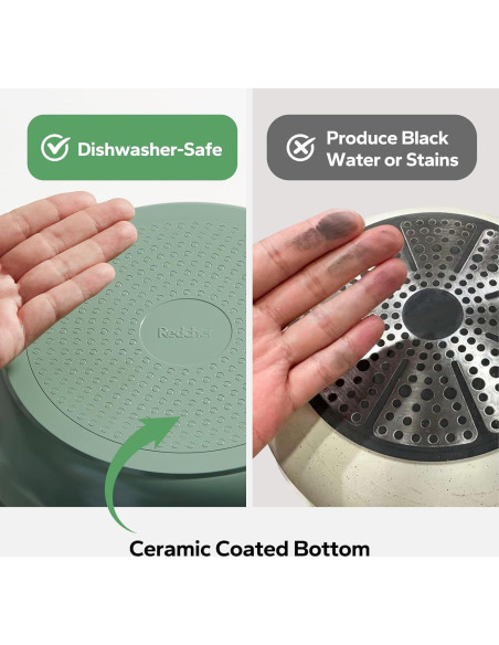 Juego de Ollas y Sartenes Cerámicas Redchef Antiadherentes 12kg