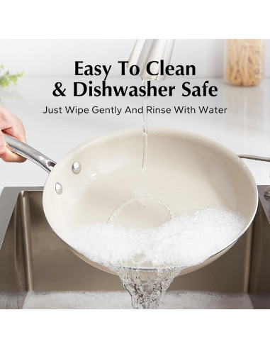 Juego de Ollas y Sartenes Cerámicas Redchef Antiadherentes 12kg