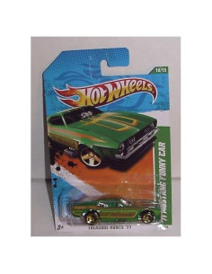 Hot Wheels 2011 Mustang Funny Car 1:64 Escala Treasure Hunt