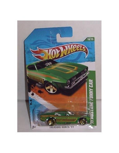 Hot Wheels 2011 Mustang Funny Car 1:64 Escala Treasure Hunt