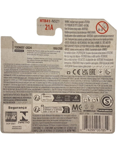 Hot Wheels Porsche 911 Turbo 3.6 Tooned 1:64 Mattel 2024