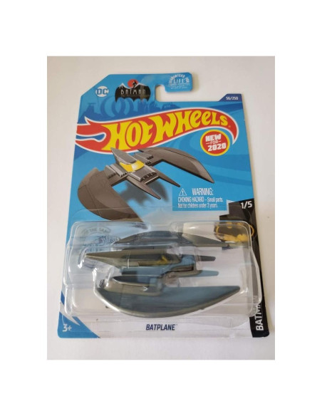 Hot Wheels Batplane 2020 Batman Gris 9g 3.3x10.9x16.5cm Hot Wheels Batplane 2020 Batman Gris 9g 3.3x10.9x16.5cm