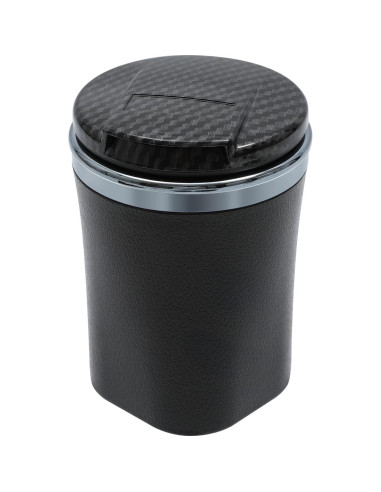 Cenicero de Coche EOCICI con Tapa y Luz LED Azul - Antihumo