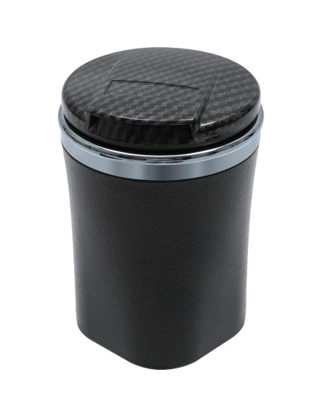 Cenicero de Coche EOCICI con Tapa y Luz LED Azul - Antihumo