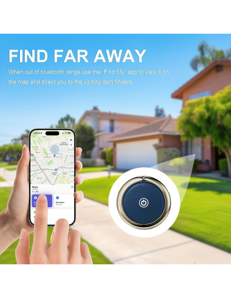 Air Tracker Etiqueta GPS para iOS - Smart LB - Azul Oscuro