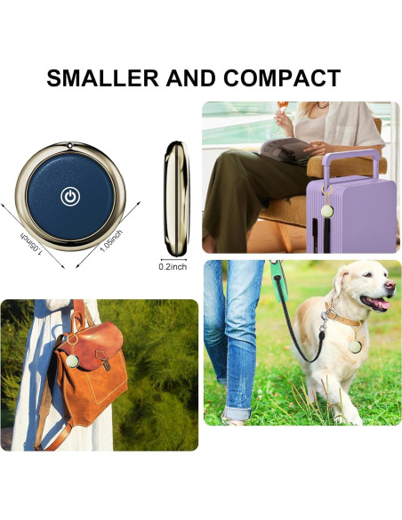 Air Tracker Etiqueta GPS para iOS - Smart LB - Azul Oscuro