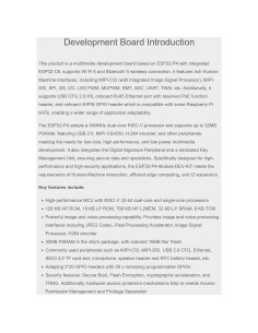 Placa de Desarrollo ESP32-P4-Module XYGStudy Wi-Fi 6 Bluetooth 5 2