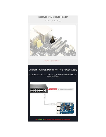 Placa de Desarrollo ESP32-P4-Module XYGStudy Wi-Fi 6 Bluetooth 5