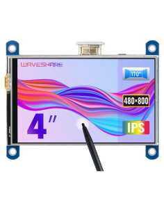 Pantalla LCD táctil 4" Waveshare 480x800 HDMI Raspberry Pi