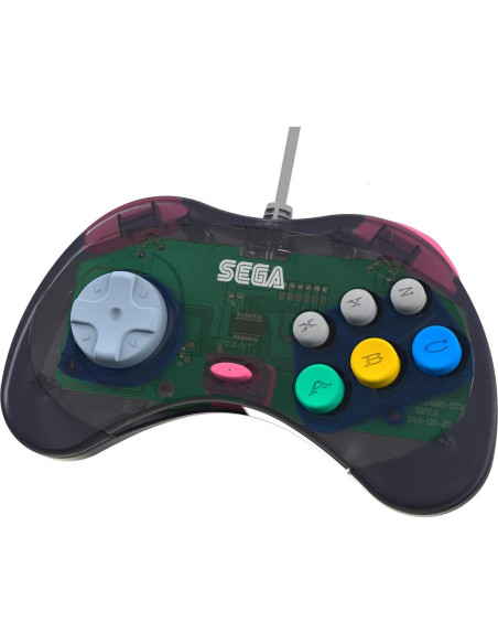Controlador USB Retro-Bit Sega Saturn Modelo 2 - 3m Compatible PS3, PC, Switch Controlador USB Retro-Bit Sega Saturn Modelo 2 - 3m Compatible PS3, PC, Switch