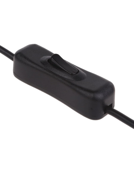 Cable de Extensión USB-C con Interruptor para Raspberry Pi 4 - 1m Cable de Extensión USB-C con Interruptor para Raspberry Pi 4 - 1m