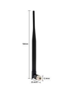 Antena 433MHz 5dBi RP-SMA Macho Kaunosta 20.7cm 2pcs 2