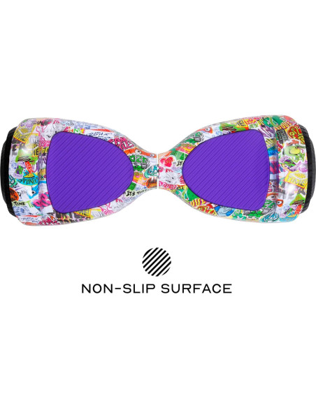 Hoverboard Eléctrico Voyager Tortugas Ninja 220W Ruedas LED