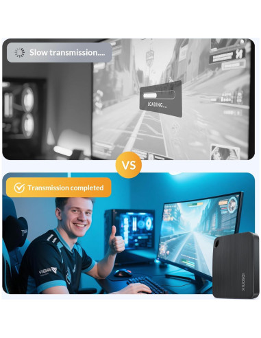 SSD Externo iDsonix 1TB USB 3.2 Gen 1 Alta Velocidad