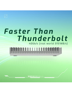 OWC 4TB SSD NVMe Portátil USB4 Express 1M2 Aluminio 2