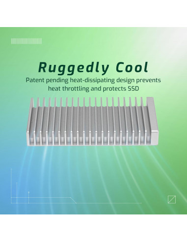 OWC 4TB SSD NVMe Portátil USB4 Express 1M2 Aluminio