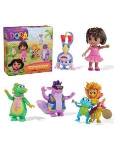 Paquete de Regalo Dora la Exploradora - 5 Figuras de Juguete