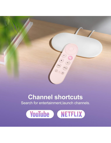 Control Remoto de Reemplazo Swocny para Google Chromecast TV