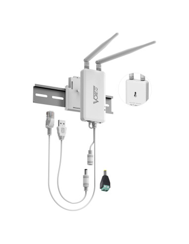 Puente WiFi Industrial VONETS VAP11S 2.4GHz 300Mbps