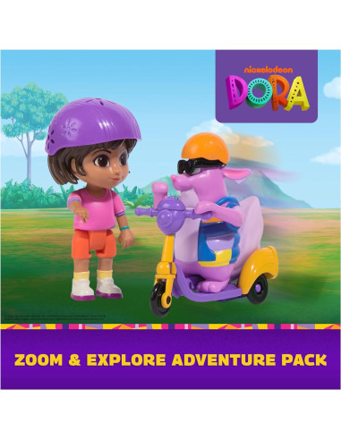 Paquete de Aventura Dora y Tico con Scooter 3 Ruedas - Spin Master
