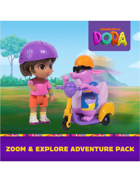 Paquete de Aventura Dora y Tico con Scooter 3 Ruedas - Spin Master Paquete de Aventura Dora y Tico con Scooter 3 Ruedas - Spin Master